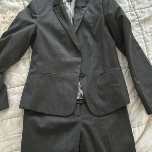 Ann Taylor charcoal suit